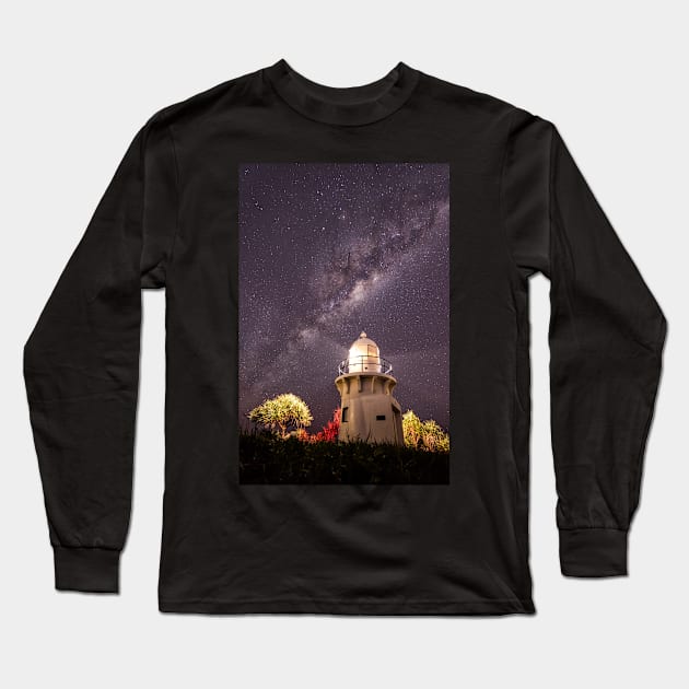 Lighting Up the Night Long Sleeve T-Shirt by krepsher